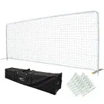 AGORA 8'x24' Full-Size Portable Flat Soccer Training Goal