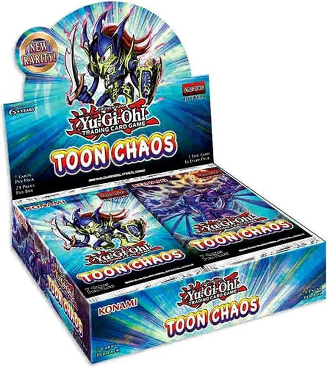 Yugioh TCG Toon Chaos Booster Box - 24 Packs of 7 Cards