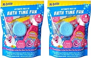 Mr. Bubble Ultimate Pack of Bath Time Fun