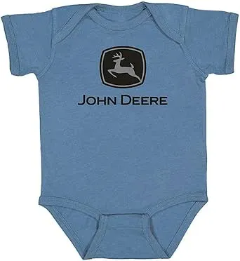 John Deere Infant Baby Boys Logo One Piece Bodysuit