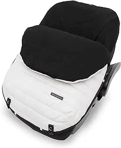 Little Unicorn Infant Car Seat Footmuff | Weather Resistant Bunting Bag | Universal Fit for Baby Car Seat & Travel System | Open Back Design | Non-Slip Backing | Easy Magnetic Closures | Machine Wash