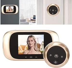 Digital Door Viewer, Convenient Operation Peephole Camera Durable 160 Degrees ...