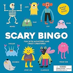 Laurence King Scary Bingo: Fun with Monsters and Crazy Creatures