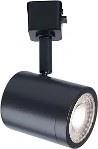 WAC Lighting, Charge LED 10W Line Voltage Track Head 3000K in Black for H Track