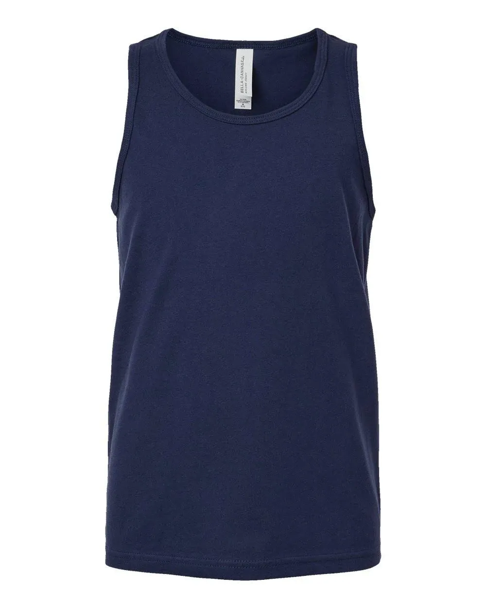 Bella + Canvas 3480Y Youth Jersey Tank Navy S