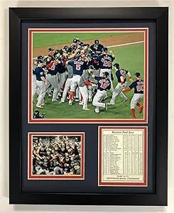 Legends Never Die MLB Boston Red Sox 2018 World Series Champions Framed Photo...