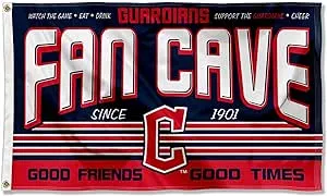 3x5 Foot Cleveland Baseball Fan Cave Flag Large Banner