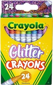 Crayola Crayons Glitter - 24