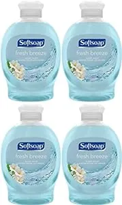 Softsoap Hand Soap Fresh Breeze - 7.5 oz, Pack of 4