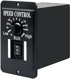 PWM DC 10-60V 6A DC Motor Speed Controller Reversible Switch Dimmer Regulator