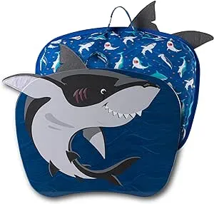 LAPGEAR Lap Pets Lap Desk for Lil' Kids - Shark - Fits up to 11.6 Inch Laptops - Style No. 46753