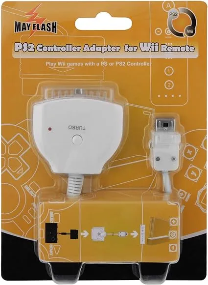 Mayflash W004 PS2 Controller Adapter for Wii / Wii U Remote