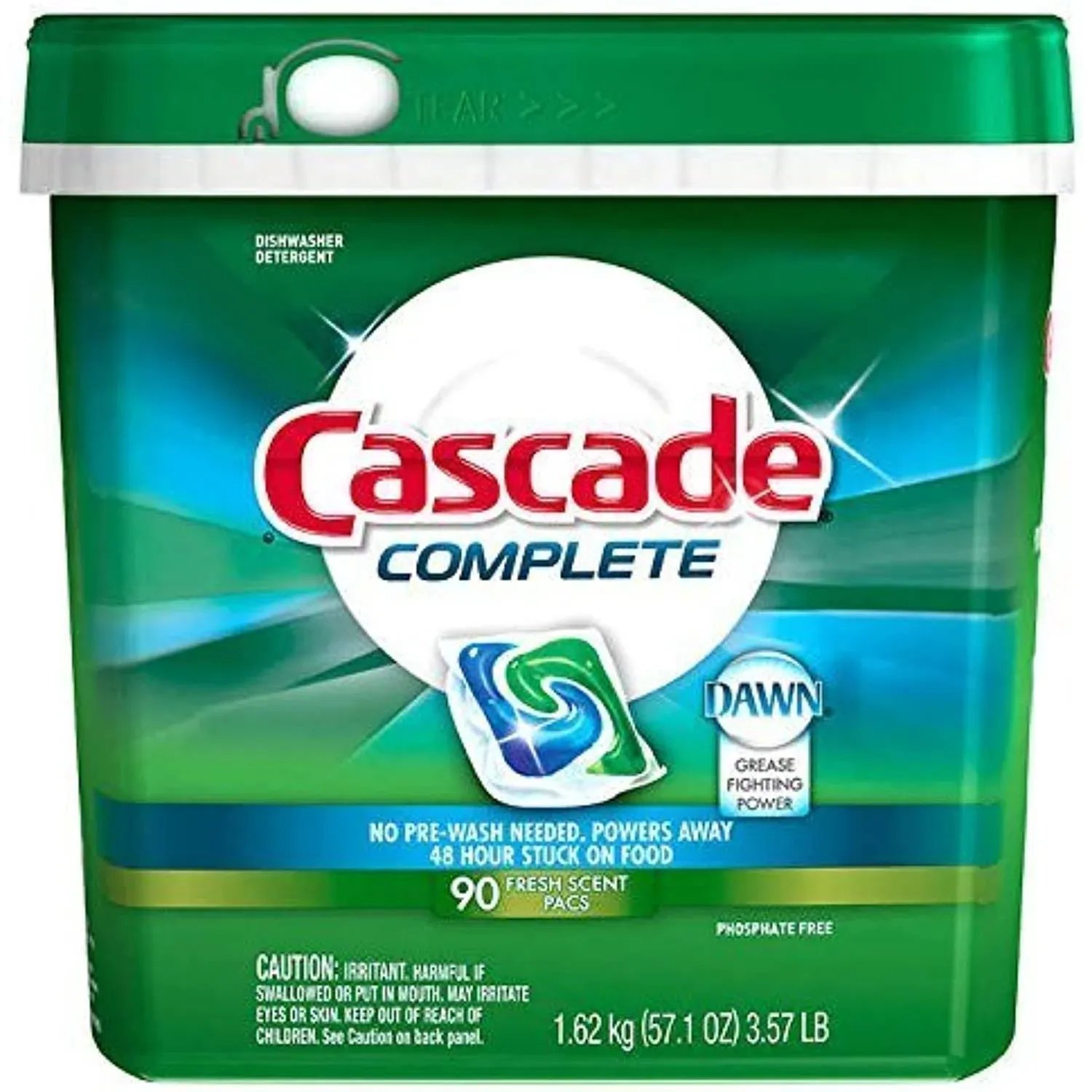 Cascade Complete ActionPacs Dishwasher Detergent