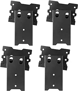 Deer Stand Brackets, 4 X 4 Brackets for Deer Stand with Powder Coated, Elevator Brackets Heavy-Duty for Outdoor Platforms, Deer Hunting Stands, Shooting Shacks, and Tree Houses