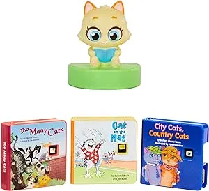 Little Tikes Story Dream Machine Colorful Cats Story Collection, Storytime, Books, Random House, Audio Play Character, Gift and Toy for Toddlers and Kids Girls Boys Ages 3+ Years