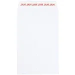 Jam Paper 6 x 9 Open End Catalog Colored Envelopes with Peel & Seal Closure - White - 50/Pack