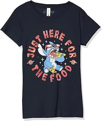 Disney Lilo & Stitch Heart Pizza Girls T-Shirt | Hot Topic