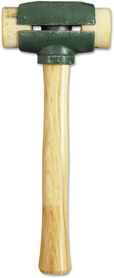 Garland Manufacturing 31004 Split-Head Rawhide Hammer, Size 4