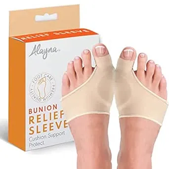 Bunion Correctors for Women and Men Relief for Big Toe Separator Gel Cushion Brace Splint Protector Support Hallux Valgus Hammer Toe Pain Inflammation Bunion Guard Shield Unisex to Align Bones in Feet