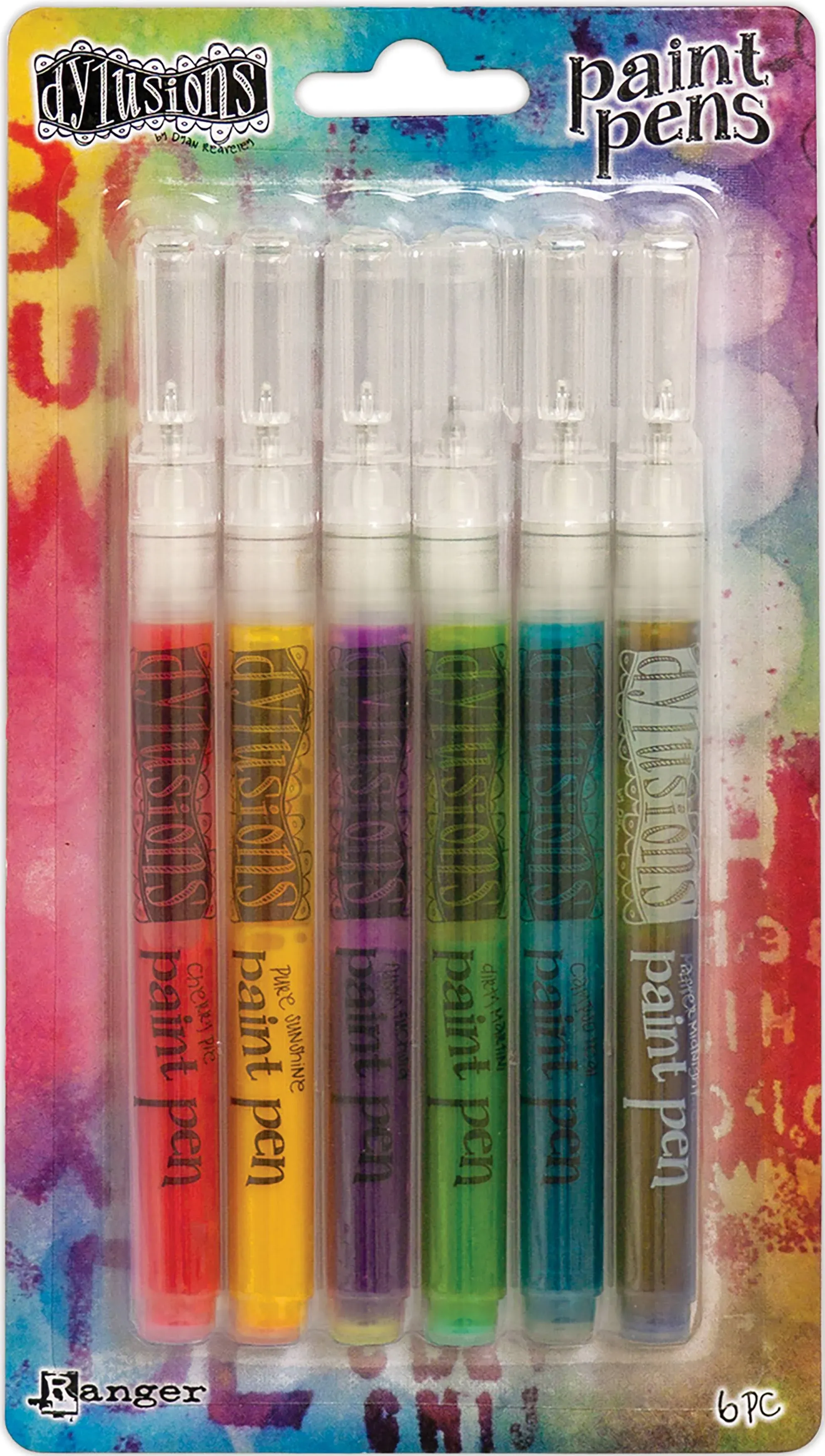 Dylusions Paint Pens 6-pkg-set #3