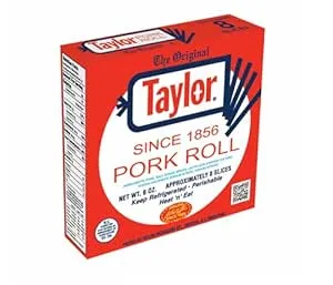 Taylor Pork Roll Thin Sliced - 6oz