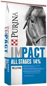 Purina Animal Nutrition Impact Horse 14:6 Pellet 50lb