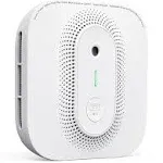 X-Sense Combination Smoke and Carbon Monoxide Detector with Voice Location, Wireless Interconnected Smoke Detector Carbon Monoxide Detector Combo,