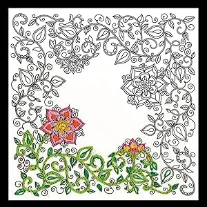 Design Works Zenbroidery Stamped Embroidery Kit