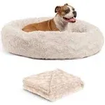 Best Friends by Sheri Donut Shag Cat Bed 21x19