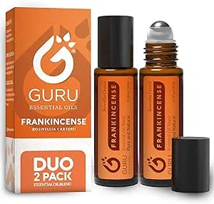 Frankincense Essential Oil Roll Ons (2 Pack) - Organic Frankincense Essential Oil ...