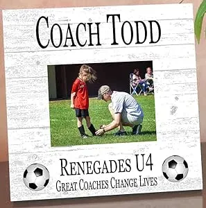 Coach Gift Plaque UPLOAD Your Photo - SELECT YOUR SPORT -