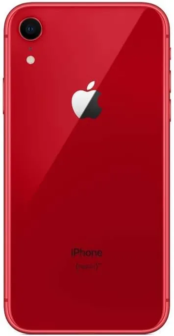 Original Back Glass Replacement for iPhone XR 6.1 Inches All Carriers with Pre-Installed Adhesive and Repair Tool Kits (Red)