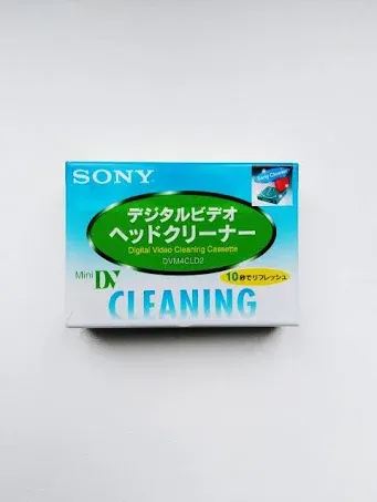 Sony Mini DV Head Cleaner Cleaning Cassette (dry type) DVM4CLD2