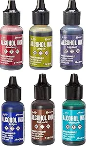 Adirondack Alcohol Ink Bundle Farmers Market Ink Set Metallic Mixatives Ink Set