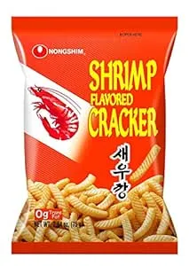 Nongshim Shrimp Cracker, 2 Pack , Total Net Wt. 5.28 Ounce