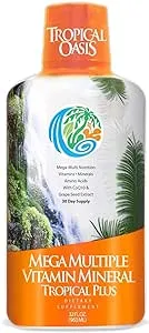 Tropical Oasis - Tropical Plus Mega Multiple Vitamin/Mineral - 32 oz.