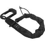 Hiplok E-DX Chain and U-Lock Combo Black, One Size