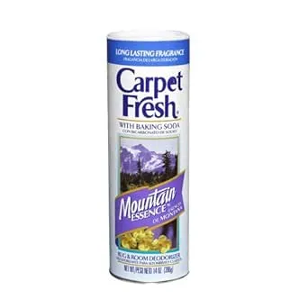 Carpet Fresh Rug and Room Deodorizer with Baking Soda, Mountain Essence Fragrance, 14 OZ