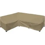 Heavy Duty Outdoor Sectional Couch Covers 83&#034;x104&#034; Waterproof 600d Patio Section