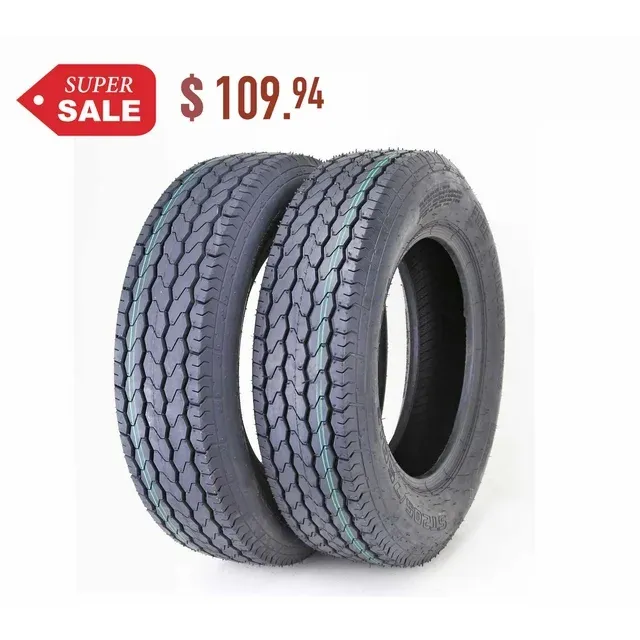 Free Country Trailer Tires ST 205/75d15 (Set of 2)