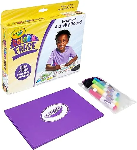 Color & Erase Reusable Activity Board