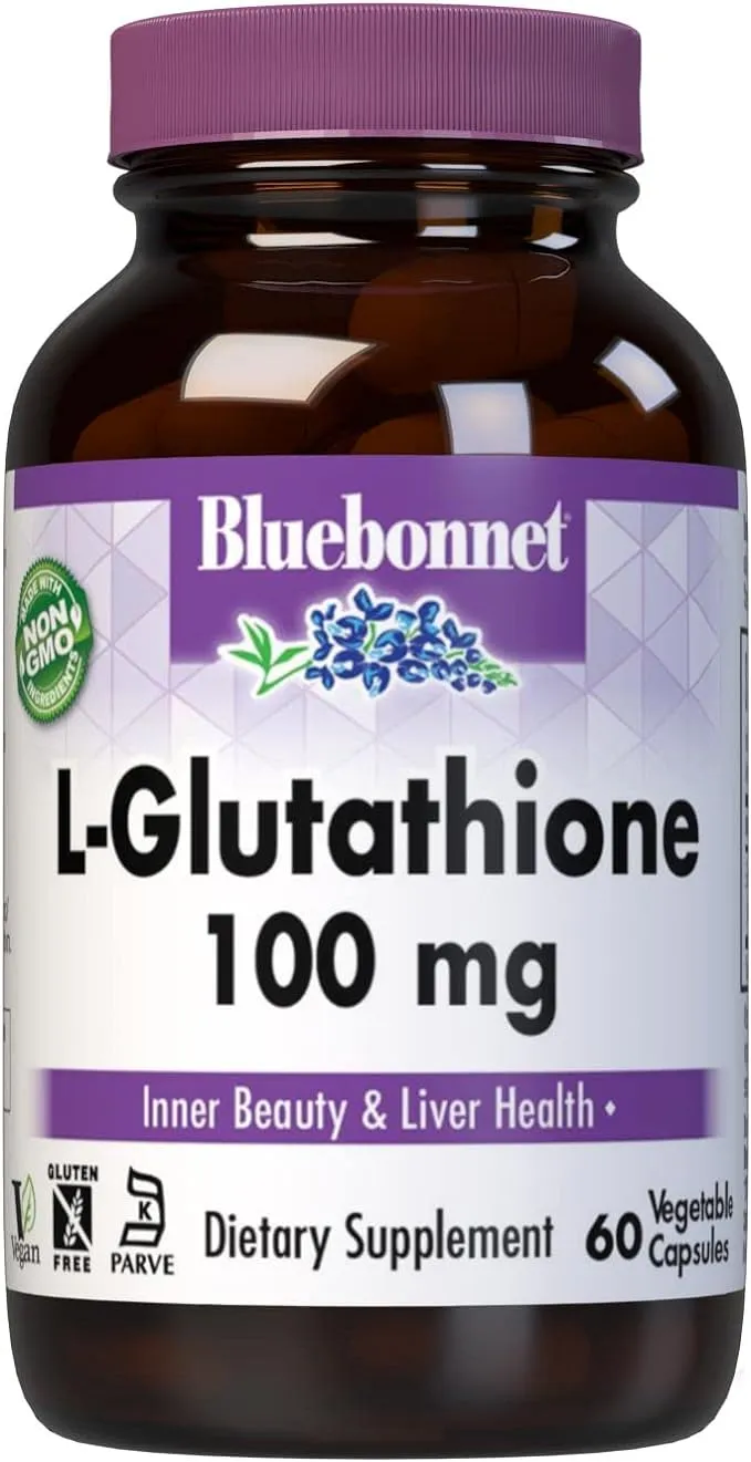 Bluebonnet - L-Glutathione 100 mg 60 vcaps