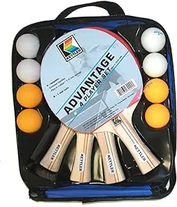 4-Player Advantage Table Tennis Accessory Set