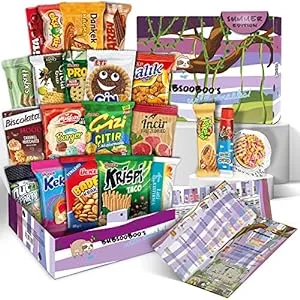 Maxi International Snack Box (Rainforest Themed) | Snacks Variety Pack of Intern