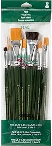 One Stroke Brush Set-10/Pkg10