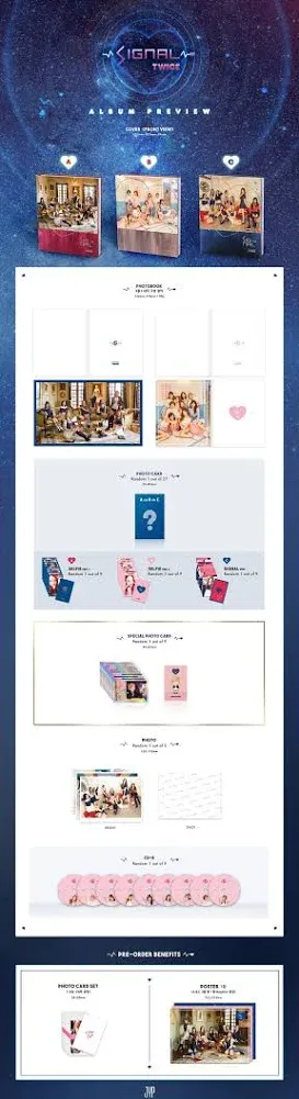 TWICE - [Signal] 4th Mini Album A Version