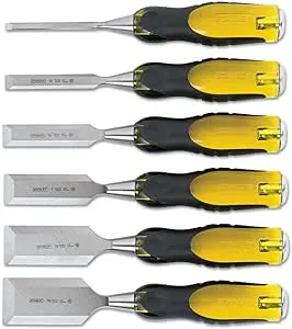 Stanley 16-971 6-Piece FatMax Short Blade Chisel Set