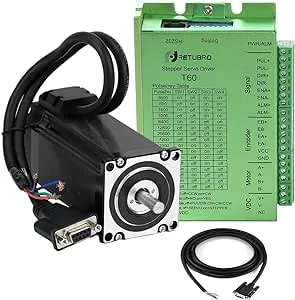 Nema 23 Stepper Closed Loop Servo Motor and Driver Kit 2 Phase 3.0NM(425 oz.in) with Encoder