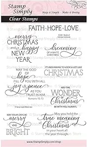 Wonder of Christmas Sentiments Christian Religious 4x6 Inch Sheet