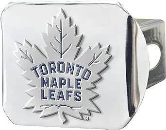 Toronto Maple Leafs Color Chrome Hitch Cover